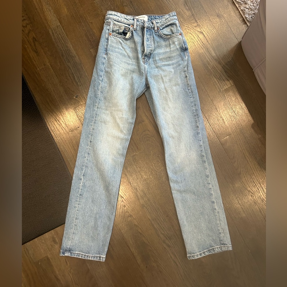 Reformation Light Blue Straight Men's Jeans